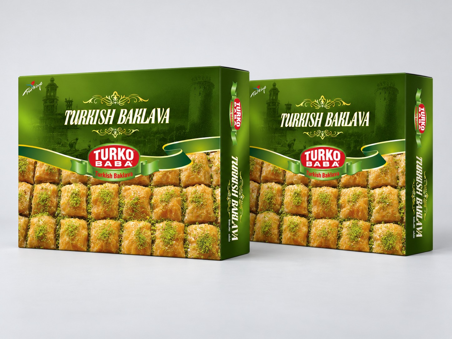 2'Li Fıstıklı Baklava (400 GR)